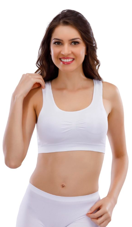 Pedli Kalın Askılı Büstiyer Doğal Duruş Liza 12000 - Beyaz