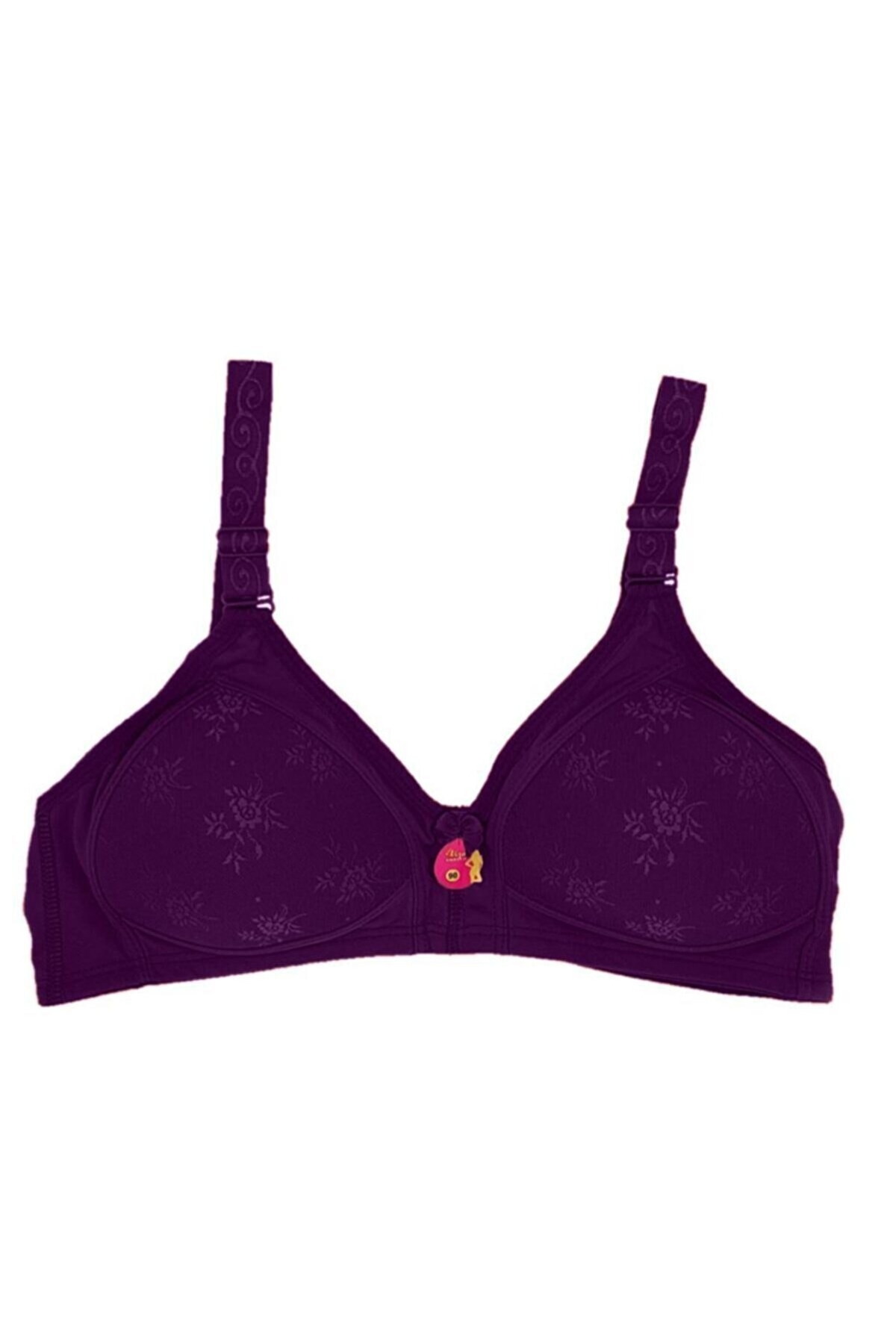 Telsiz Dantel Detaylı Sütyen Nar Çiçeği Liza 303 - Mor