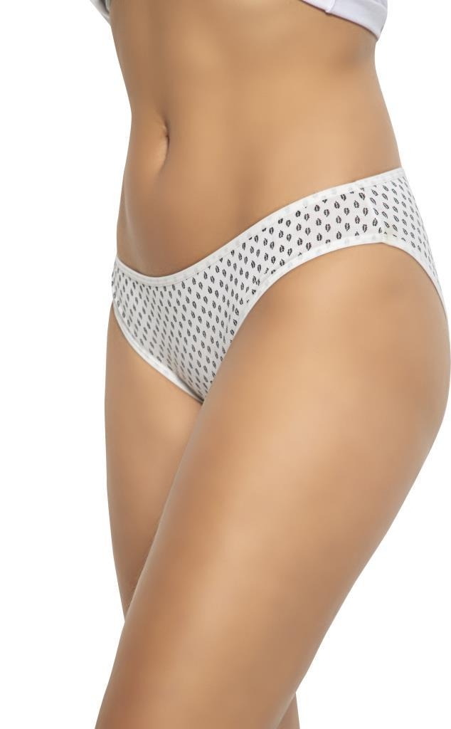 Pamuklu Likralı Desenli Slip Külot 5'li Paket Lüx DRM 2048 - Asorti