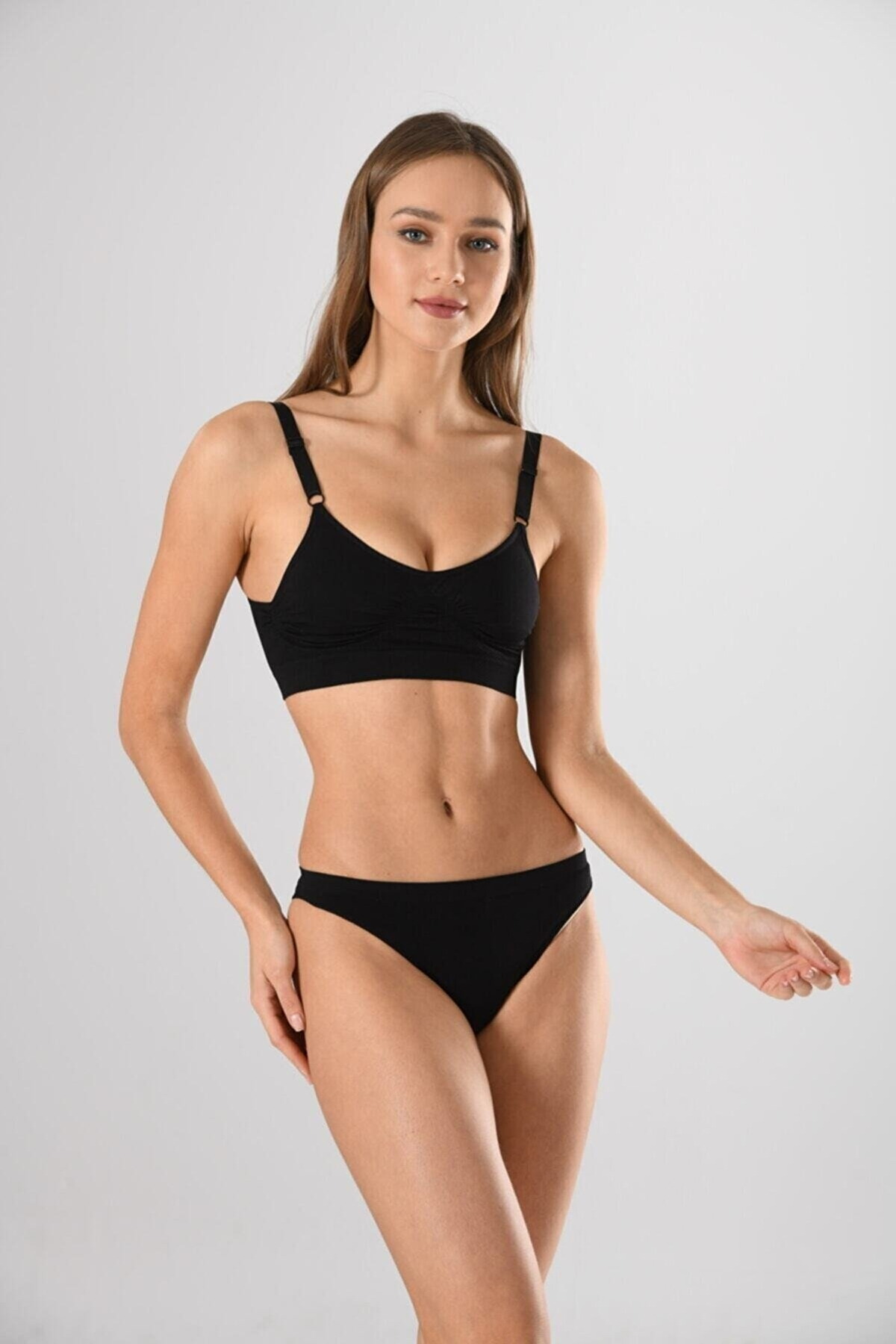 Full Cup Destekli Tam Kap Sütyen Miss Fit 1503 - Siyah