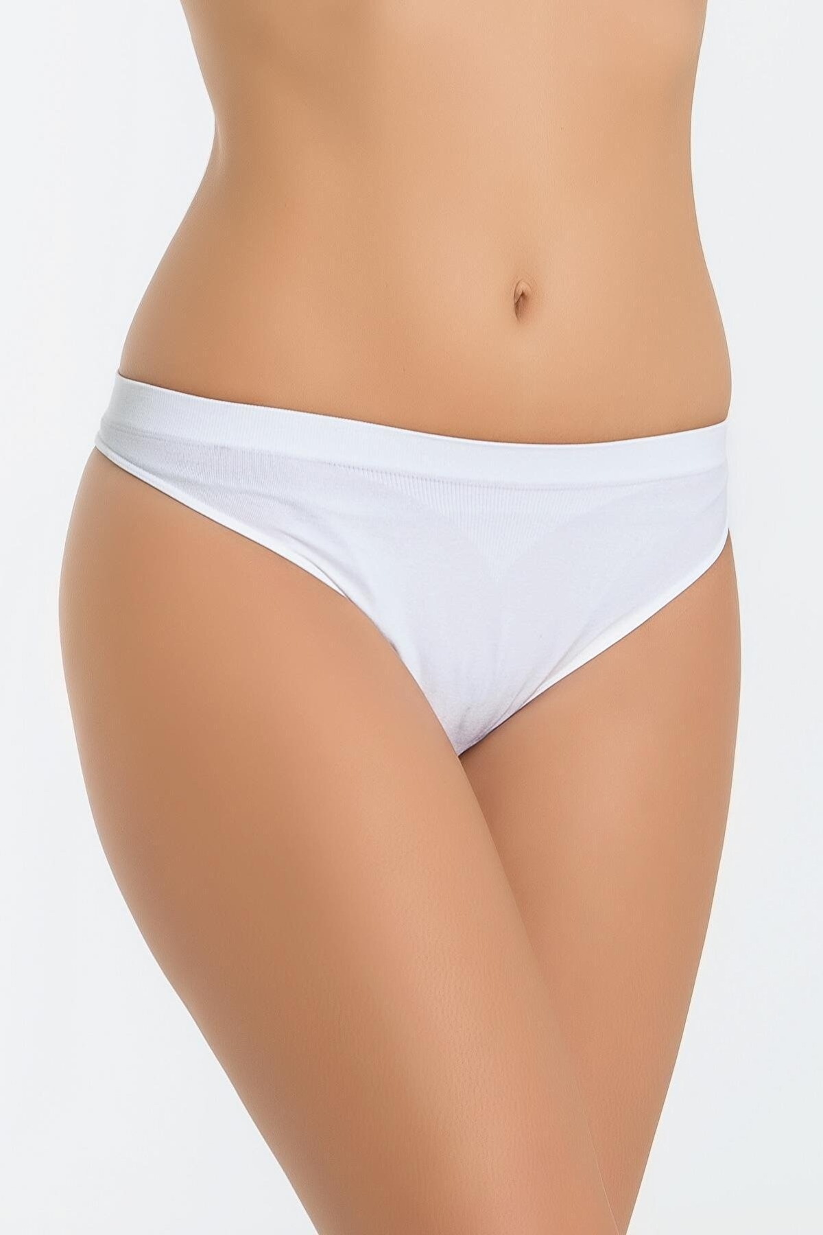 Miss Fit Yüksek Bel Dikişsiz String Külot Miss Fit 1102 - Görsel 2