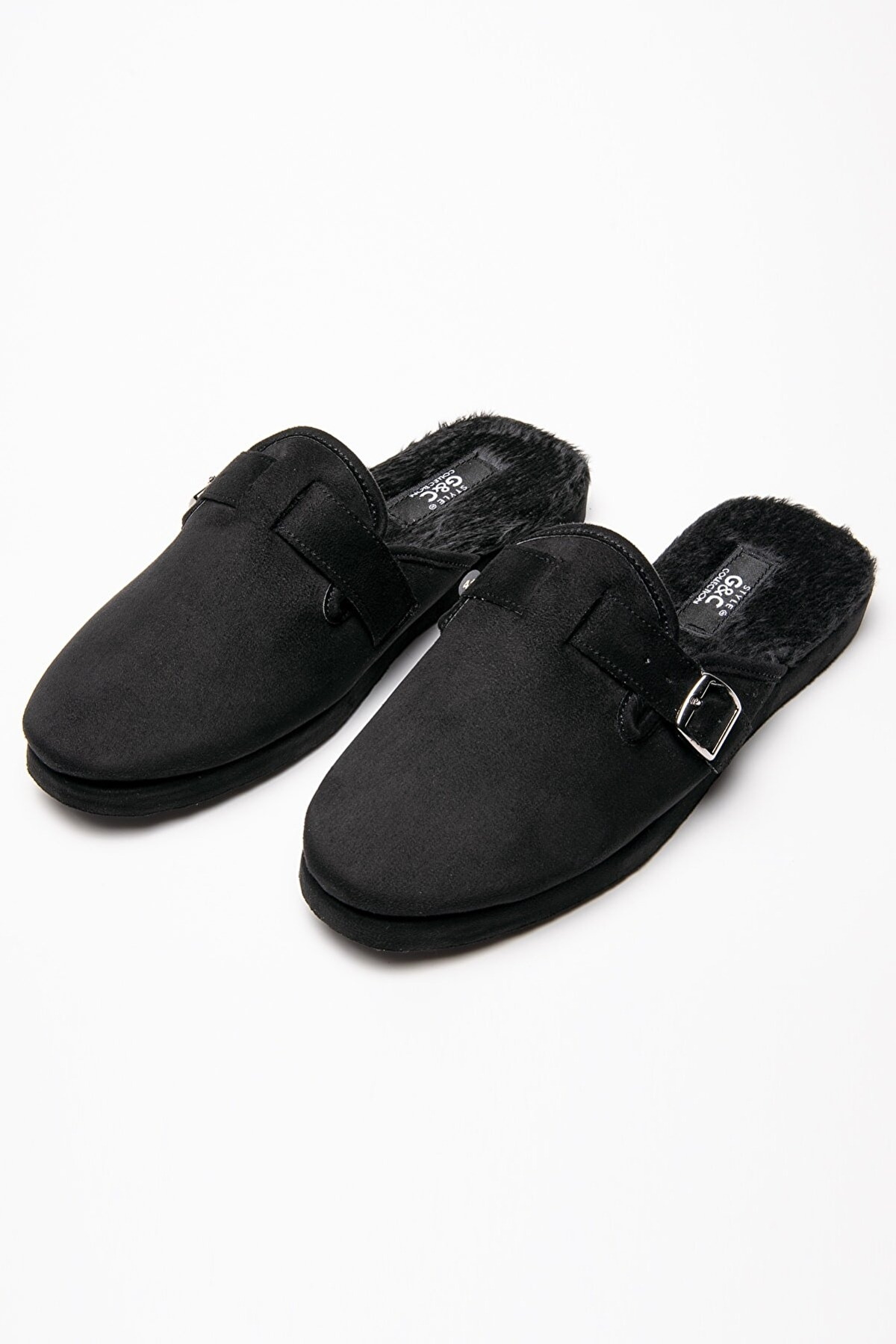 G & C Collection Nubuk Yüzeyli Dayanıklı Erkek Ev Terliği G&C Collection 390 - Görsel 2