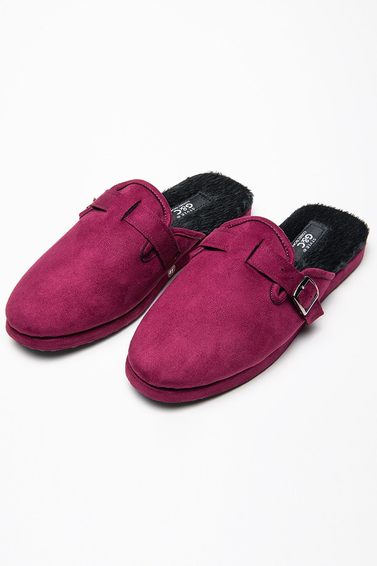 G & C Collection Nubuk Yüzeyli Dayanıklı Erkek Ev Terliği G&C Collection 390 - Görsel 3