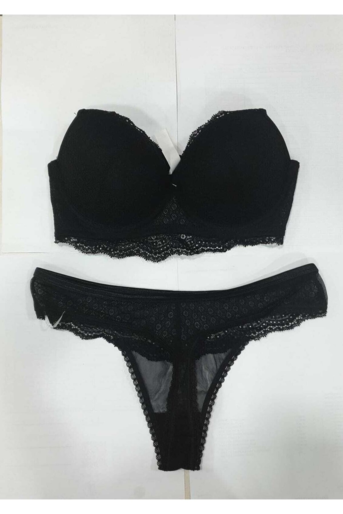 Orkide Dantel Detaylı Push-up Sütyen Takım Orkide 5390 - Görsel 2