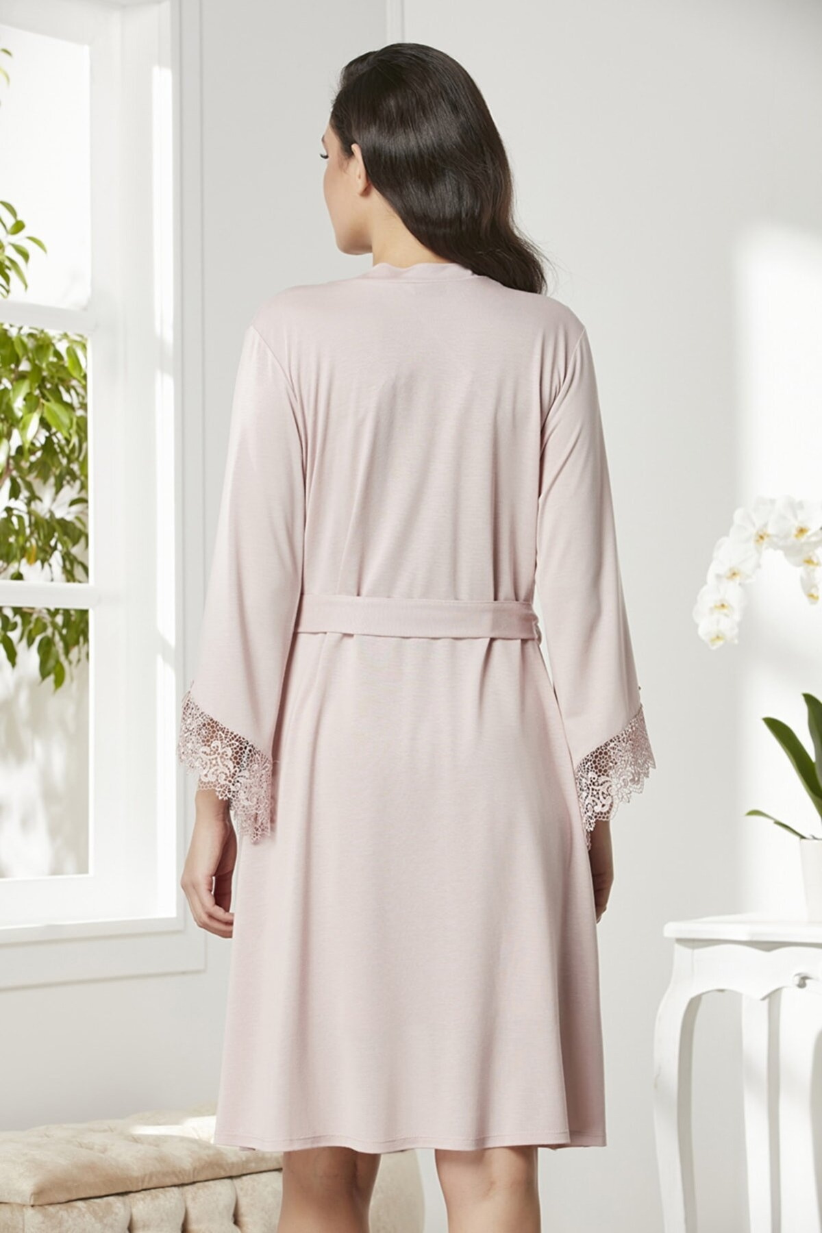Penye 6lı Gelin Çeyiz Seti Çeyiz Takım Pierre Cardin 5040 - Pudra