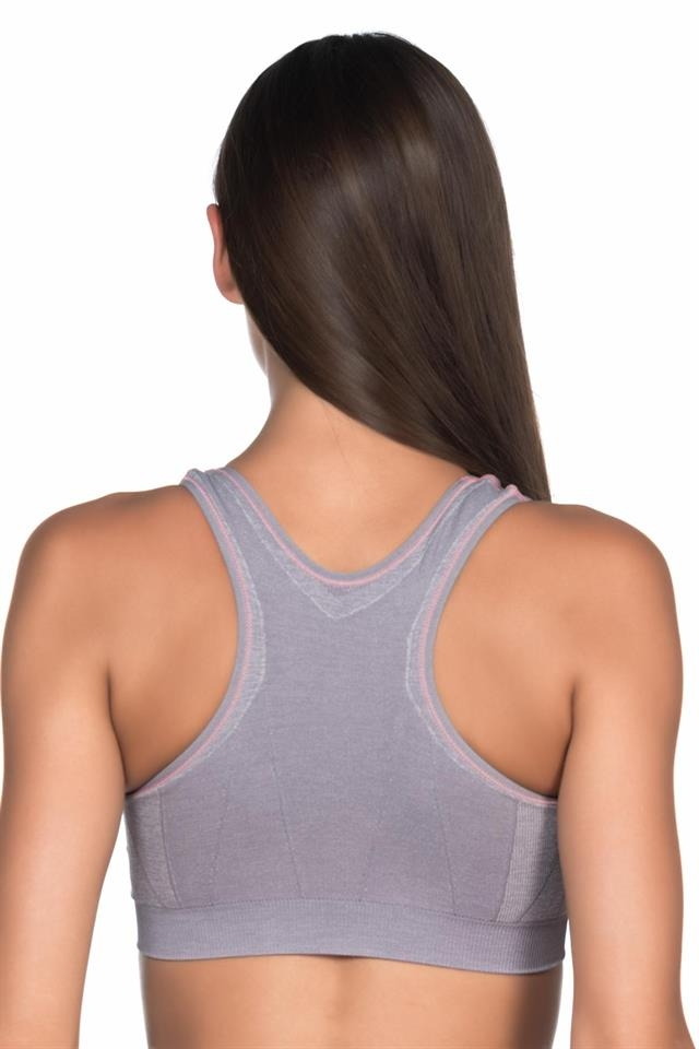 Full Cup Destekli Tam Kap Sütyen Emay 4026 - Gri