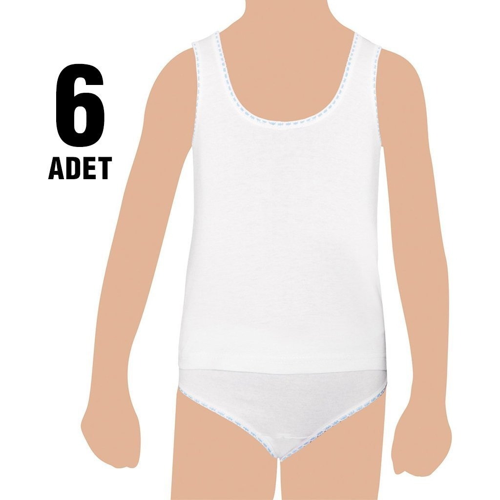 Pamuklu Dayanıklı Atlet Takımı Seher Yıldızı 0041 - Mavi