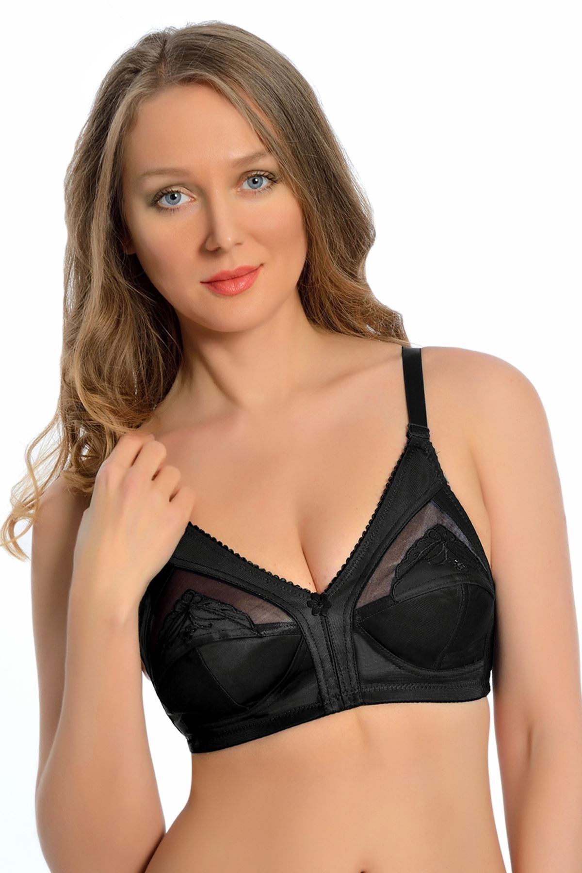 Tam Kap Toparlayıcı Sütyen Sistina 502 - Siyah