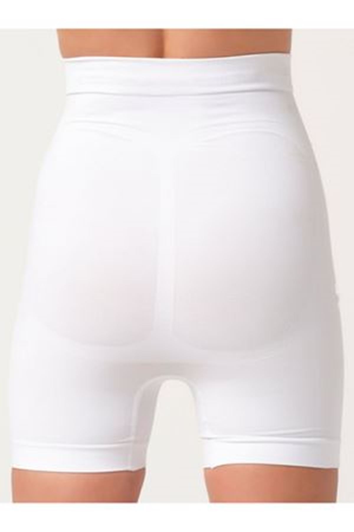 Dikişsiz Yapı ile Bel ve Karın Toplayıcı Korse Sistina 760 - Beyaz