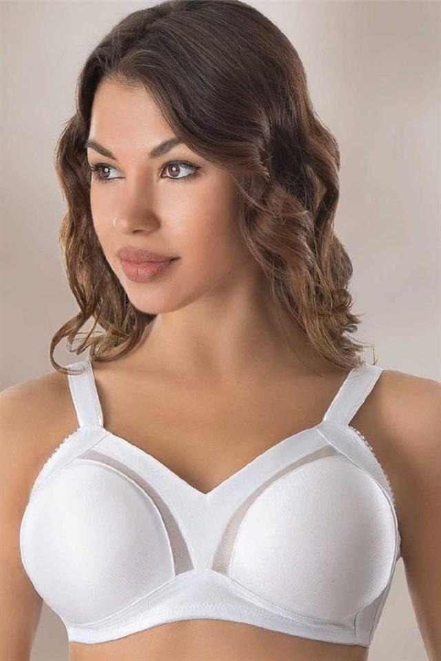 Tam Kap Full Cup Toparlayıcı Sütyen Emay 168 - Beyaz