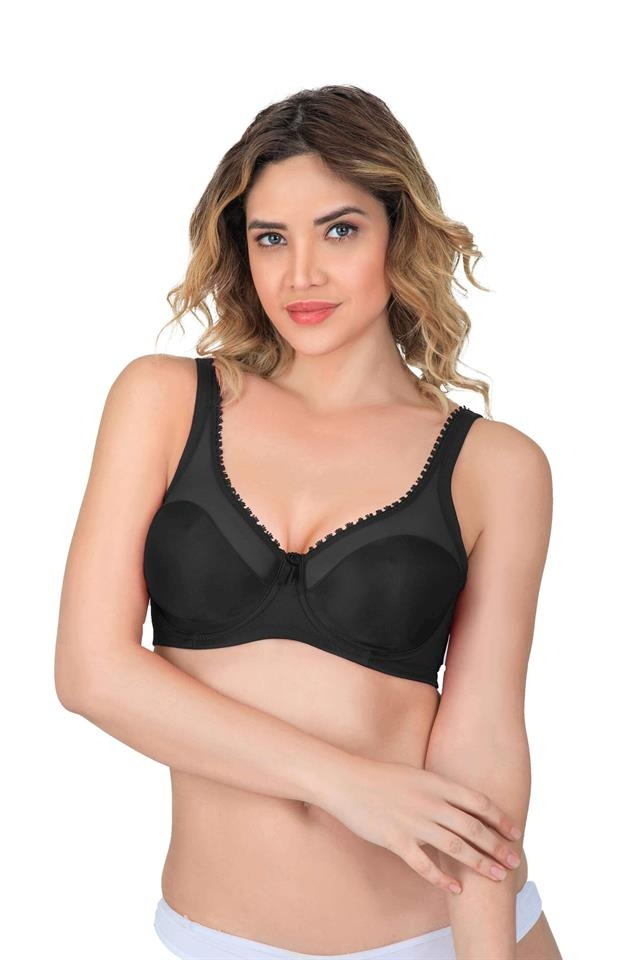 Balenli Full Cup Toparlayıcı Sütyen Emay 169 - Siyah