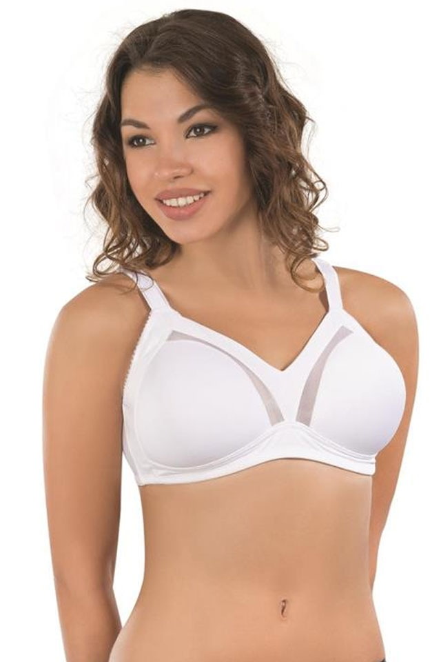 Full Cup Destekli Tam Kap Sütyen Emay 171 - Beyaz