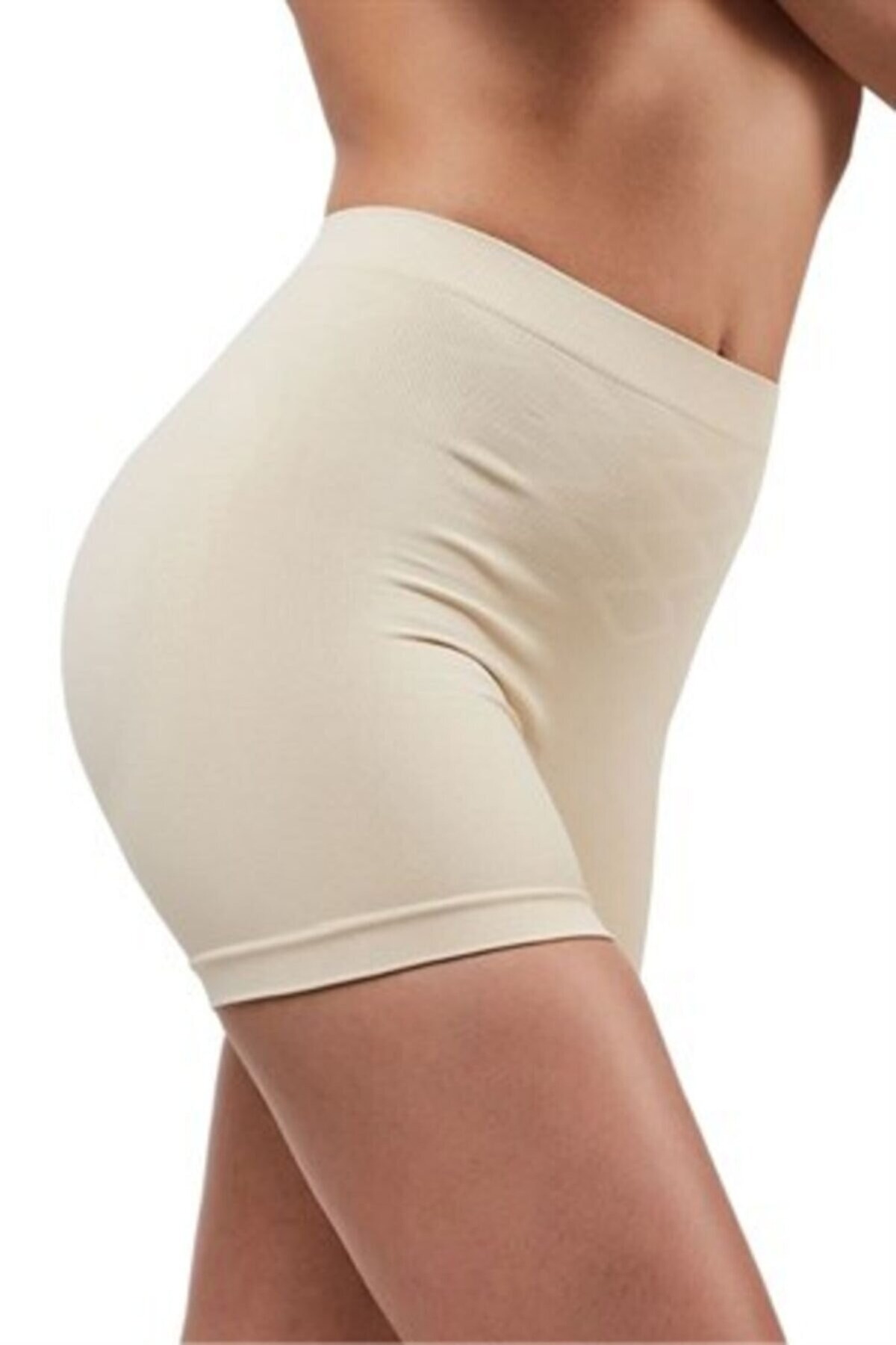 Kademeli Kompresyon Yüksek Bel Korse Boxer Elite Life 835 - Ten