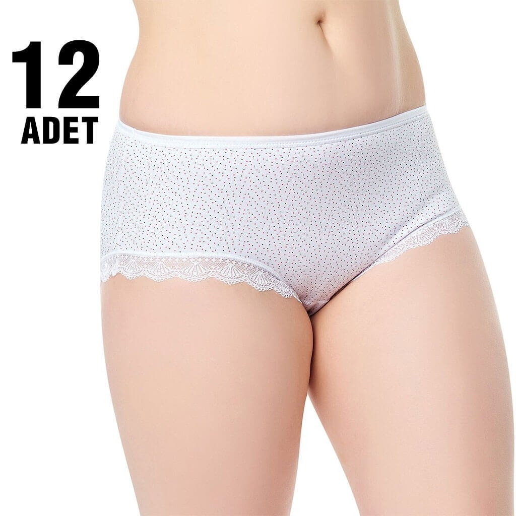 Tutku Pamuklu Yüksek Bel Külot Siyah Tutku 0949 - Görsel 2