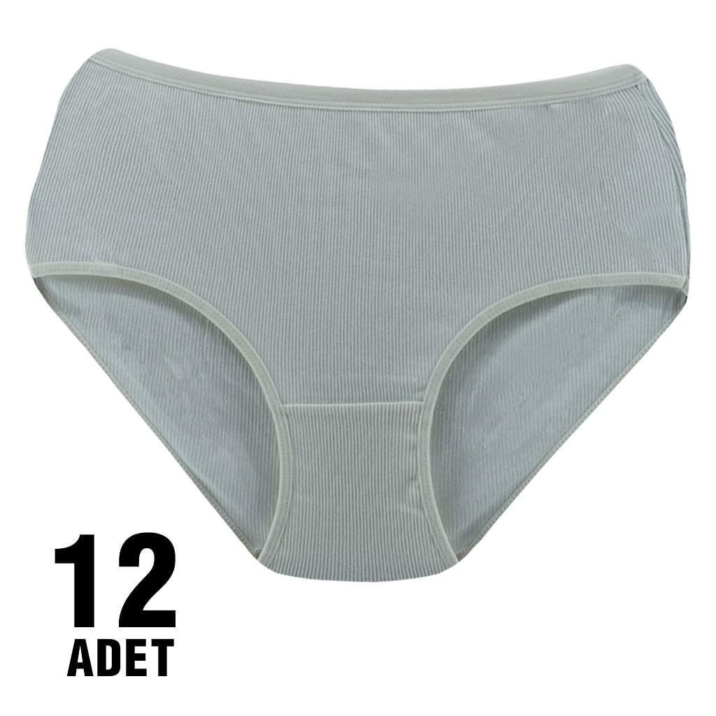 Yüksek Bel Karın Destekli Bato Külot Tutku 0959 - Asorti