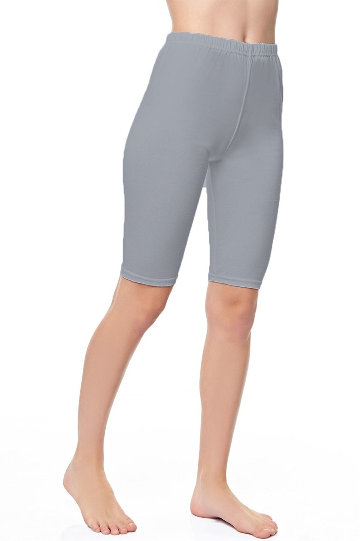 Yüksek Bel Pamuklu Külot 6 Adet Tutku 0153 - Gri