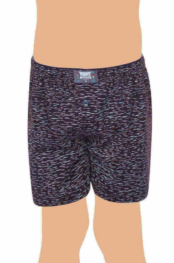 Pamuklu Desenli Erkek Çocuk Boxer Tutku 0250 - Füme