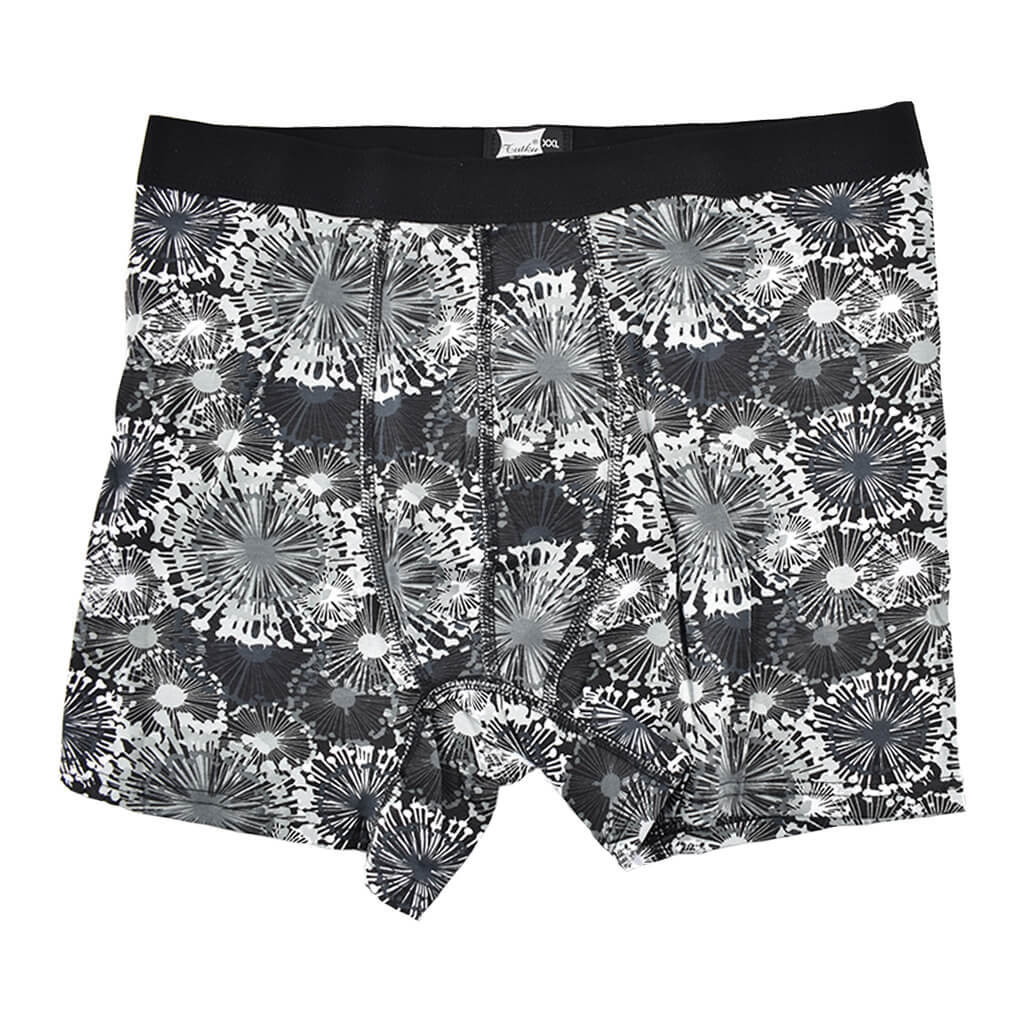 Pamuklu Esnek Bel Lastiği Erkek Boxer Tutku 0119 - Kombin