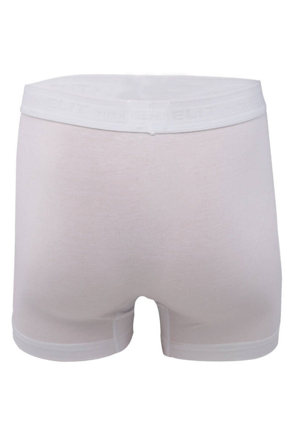 Pamuk Modal Elastan Erkek Boxer Tutku Elit 1251 - Beyaz