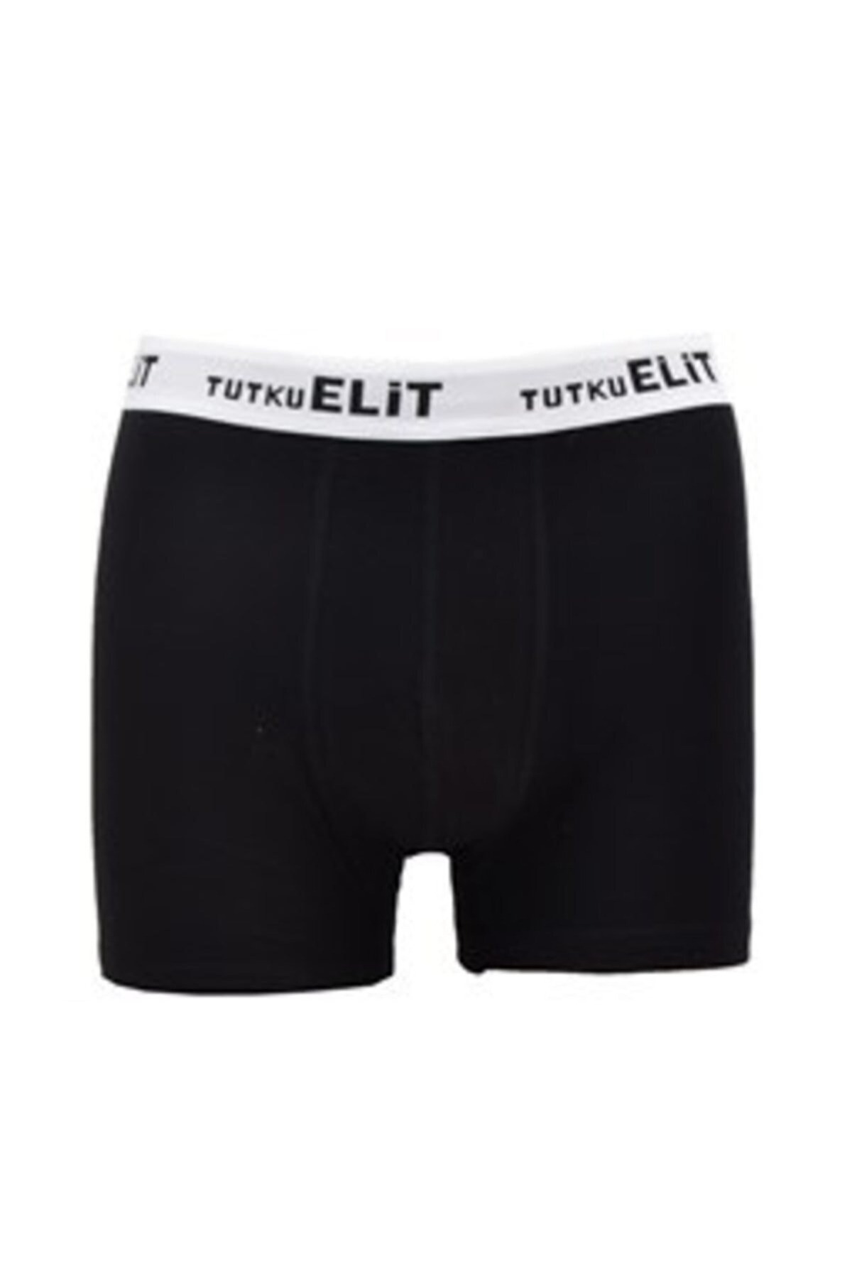 Modal Likralı Esnek Bel Boxer Tutku Elit 1252 - Siyah