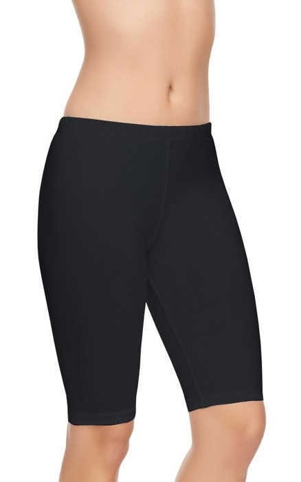 Yüksek Bel Esnek Kadın Kısa Tayt Tutku Elit 2103 - Siyah