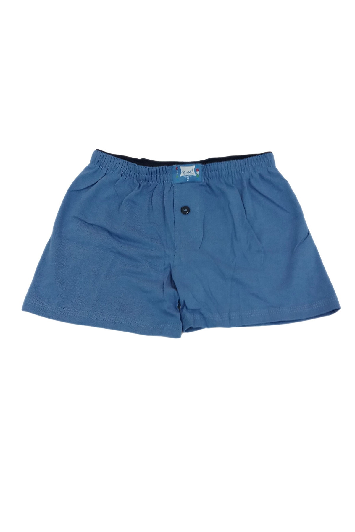 Pamuklu Doku ve Esnek Bel Lastiği Erkek Çocuk Boxer Tutku 0139 - Lacivert