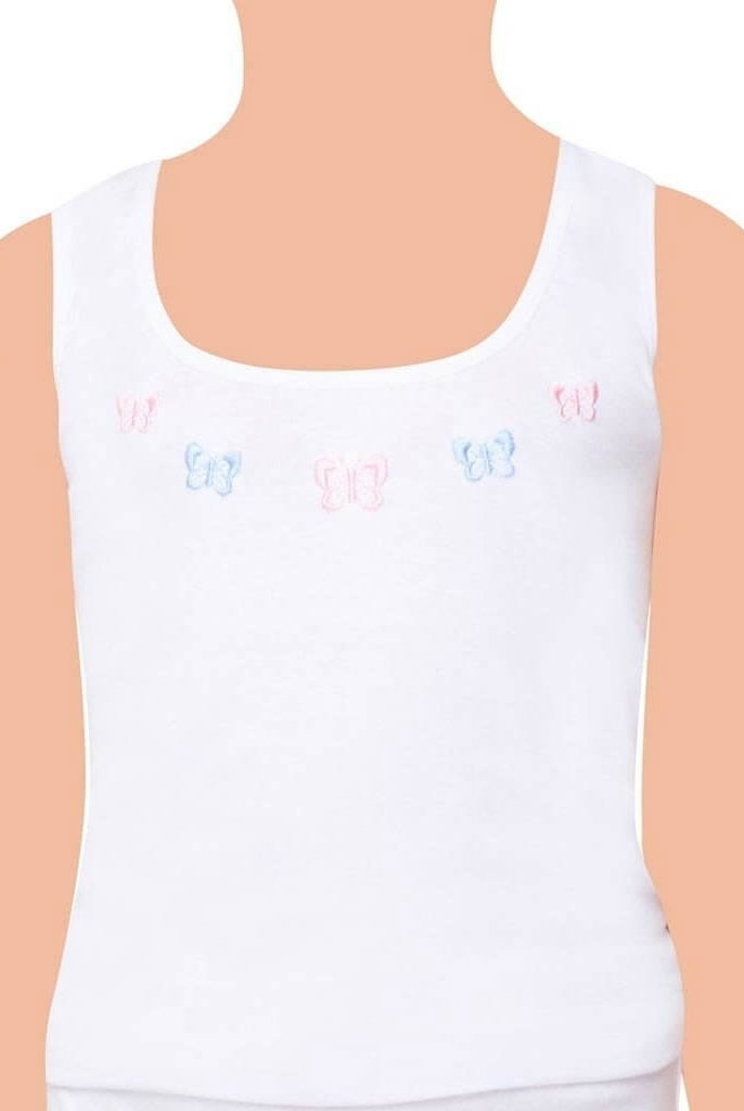 Kalın Askılı Nefes Alan Beyaz Atlet Tutku 0166 - Beyaz