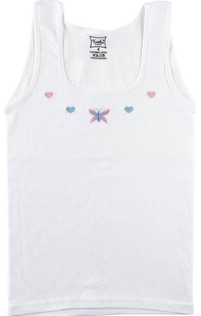 Kalın Askılı Nefes Alan Beyaz Atlet Tutku 0166 - Beyaz