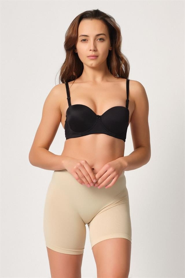 Uzun Paçalı Konforlu Boxer Emay 3003 - Ten