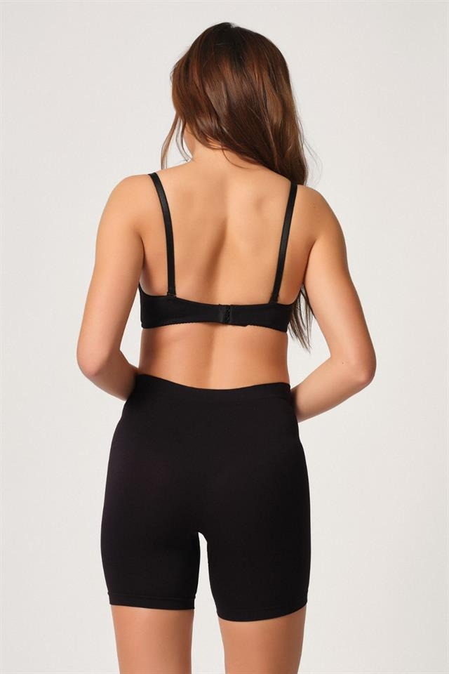 Uzun Paçalı Konforlu Boxer Emay 3003 - Siyah