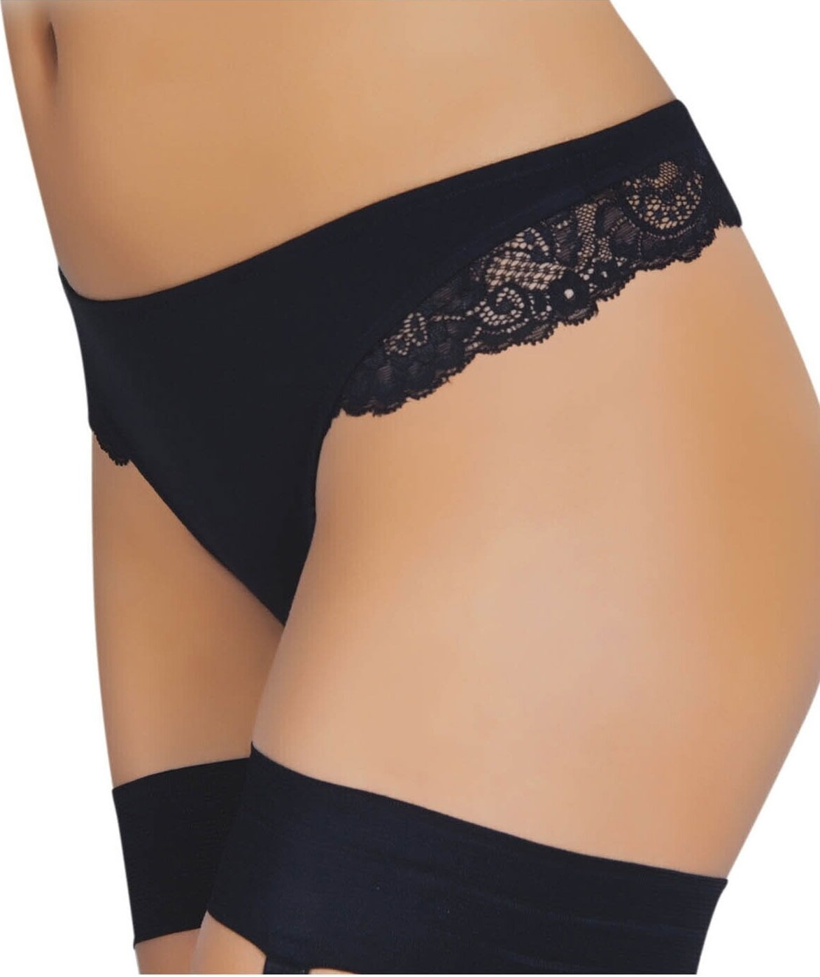 İp Detaylı Pamuklu String Külot X-Lady 1534 - Siyah