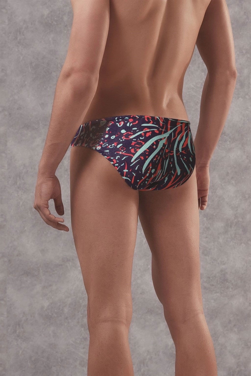 Zebra Baskılı Modal Pamuklu Erkek Slip Doreanse 1409 - Leozebra