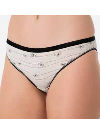 Yüksek Pamuk Oranlı 3'lü Slip Külot İMER 4501
