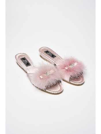 Siyah-Gri ve Ten Renk Seçenekleri Alçak Feta Çeyiz Terliği G & C 171