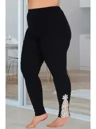 Yüksek Bel Esnek Kadın Tayt Lady 1115