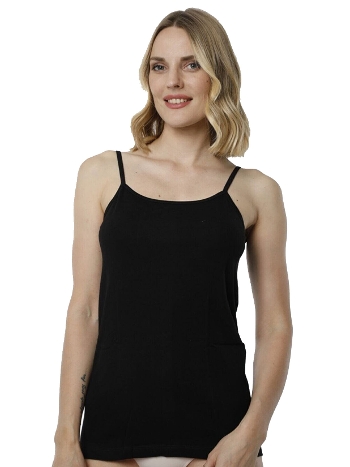 Yüksek Pamuk Oranı İp Askılı Atlet HMD 2006