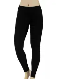 Likralı Siyah Yüksek Bel Tayt HMD 4026