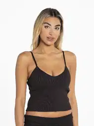 Fitilli Pedli İnce Askılı Kadın Crop Defnem 8102