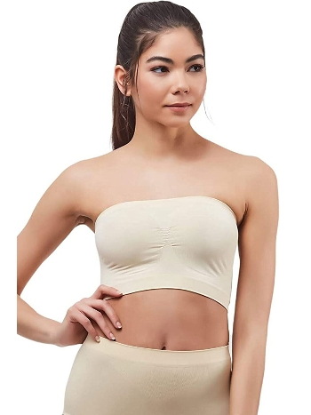 Silikon Bantlı Straplez Büstiyer Sütyen Elite Life 860