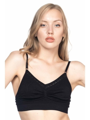 Agraflı Toparlayıcı Dikişsiz Sütyen Emay 4035