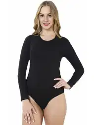 Likralı Uzun Kollu Body HMD 3011