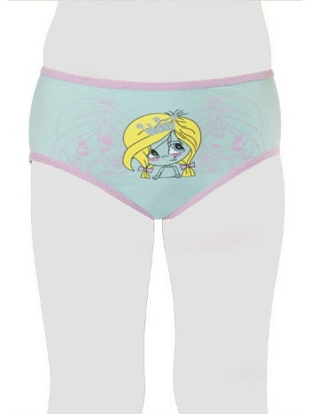 %100 Pamuklu Esnek Bel Lastiği Kız Çocuk Külot HMD 1410
