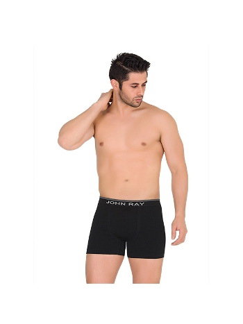 Pamuk Modal Düz Boxer Form Time 850