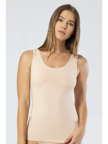 Pamuklu Nefes Alabilir Kadın Atlet Türen 953 - 2