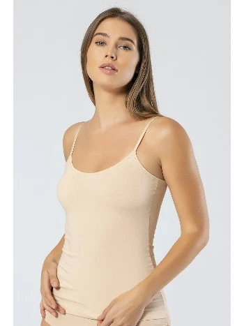 Pamuklu Likralı İp Askılı Atlet Türen 970 - 2