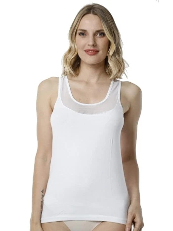 Pamuklu Nefes Alan Atlet Kadın HMD 2492