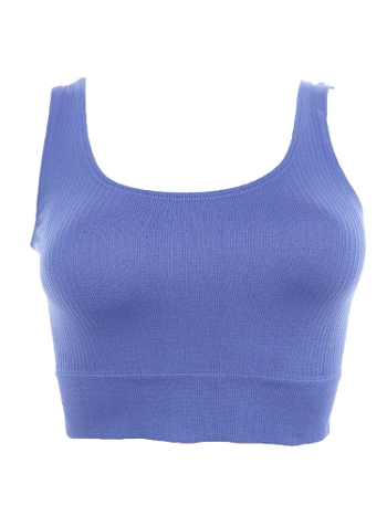 Kalın Askılı Pedsiz Crop Fit Body Form Angel 5700