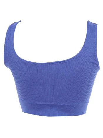 Kalın Askılı Pedsiz Crop Fit Body Form Angel 5700 - 2