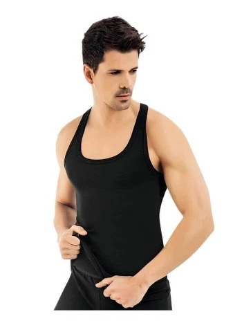 Ribana Kesim Pamuklu Erkek Atlet Kota 1006