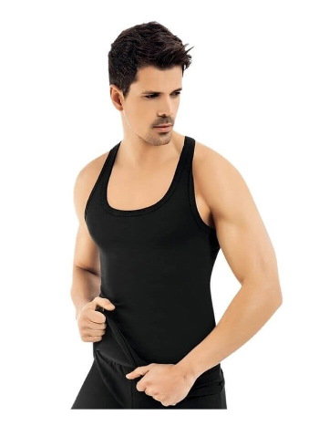 Ribana Kesim Pamuklu Erkek Atlet Kota 1006